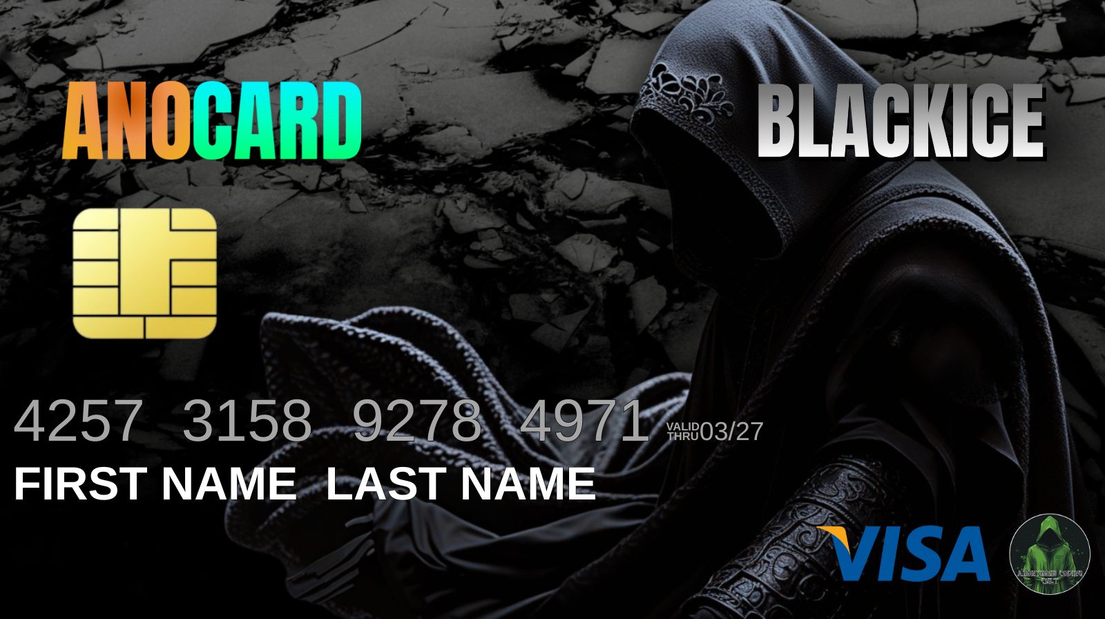 AnoCard BlackIce card